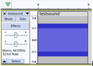 Original tone signal file