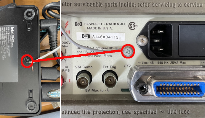 GND-GND-Wire-connection