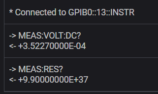 Measurement Interactive-IO capture sample