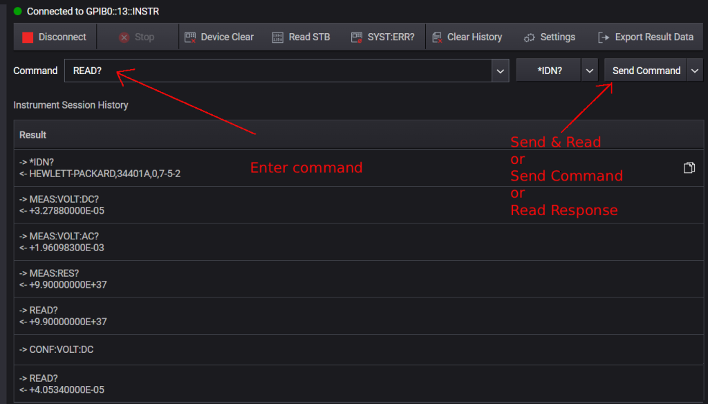 New Interactive IO commands and responses